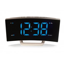 LED digitální budík s FM...